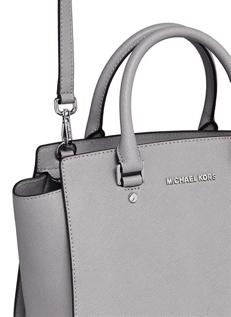 michael michael kors medium selma saffiano satchel|michael kors selma saffiano.